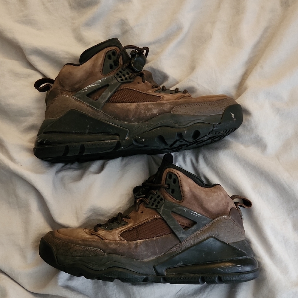 Jordan Men's Rain & Snow Boots - Brown and Black
